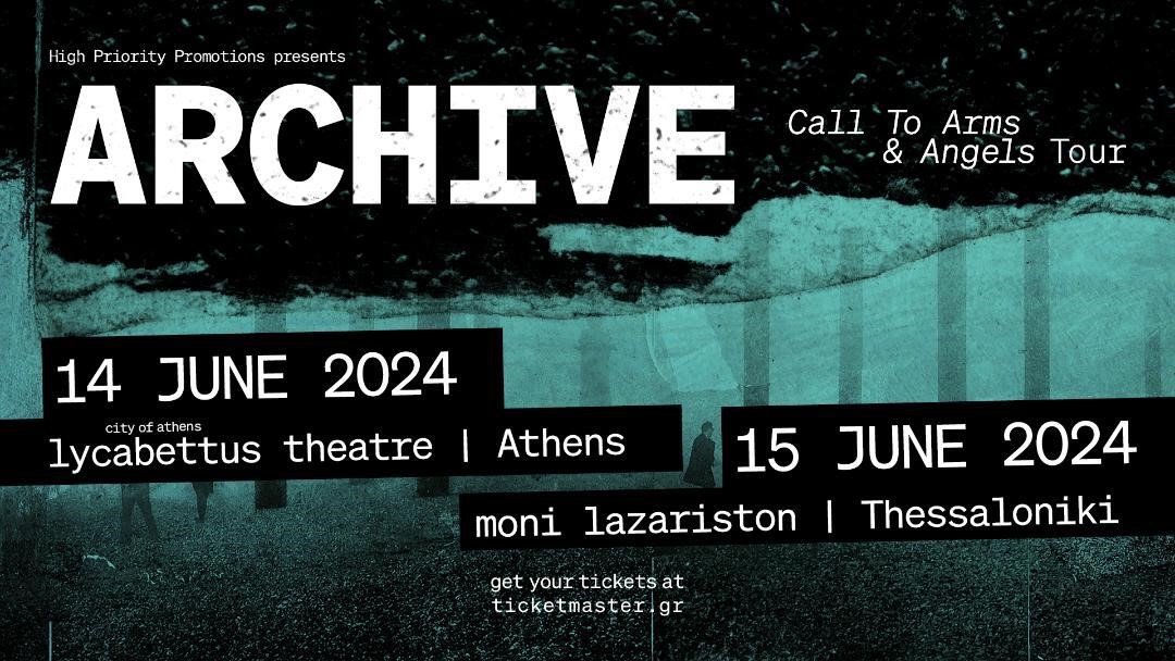 Οι Archive επιστρέφουν στην Ελλάδα για δύο συναυλίες σε Αθήνα και Θεσσαλονίκη