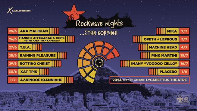 Rockwave Nights 2024: 12 μέρες και μία ανακοίνωση που περιμένουμε