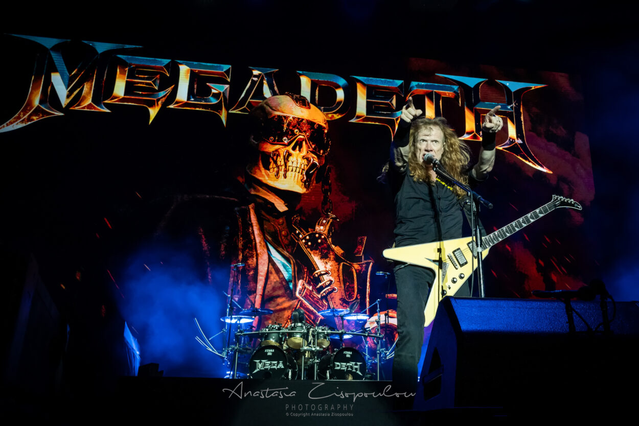 Στη μεγαλύτερη headline εμφάνιση τους στην Ελλάδα οι Megadeth ήταν σαρωτικοί