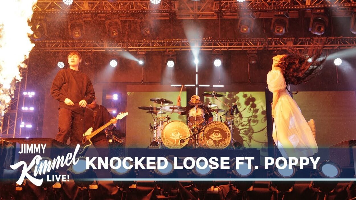 Οι Knocked Loose με την Poppy έγραψαν μία από τις πιο ακραίες στιγμές στην ιστορία της τηλεόρασης