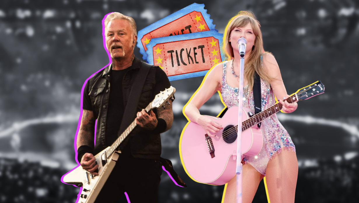 Λίγο πίσω από την Taylor Swift οι Metallica στα εισιτήρια των συναυλιών παγκοσμίως