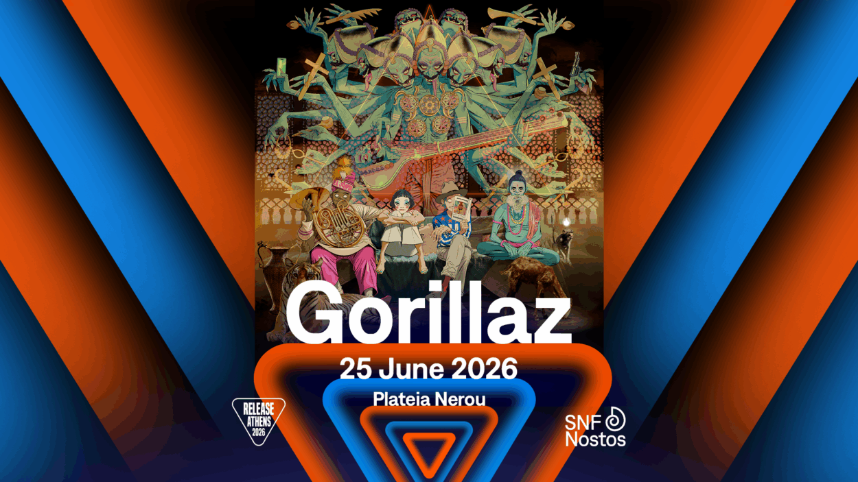 Οι Gorillaz και ο David Byrne έρχονται στην Ελλάδα για το Release Athens!