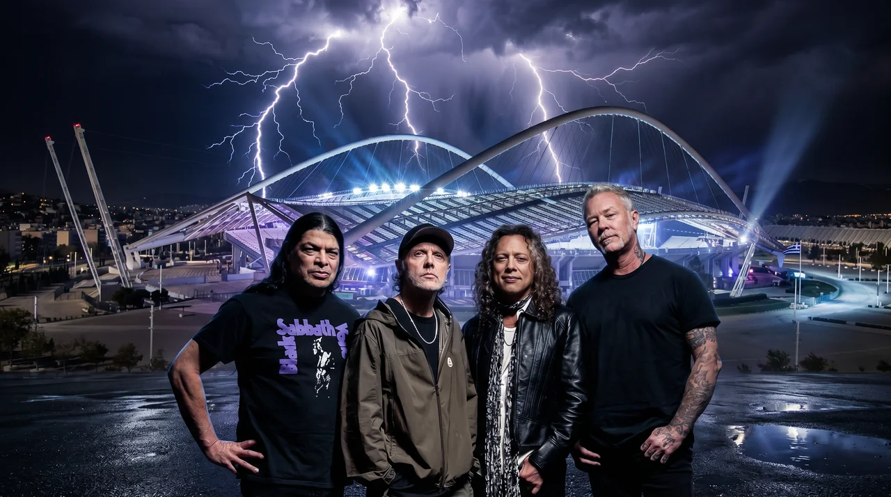 Metallica στο ΟΑΚΑ: Όλες οι τελευταίες λεπτομέρειες