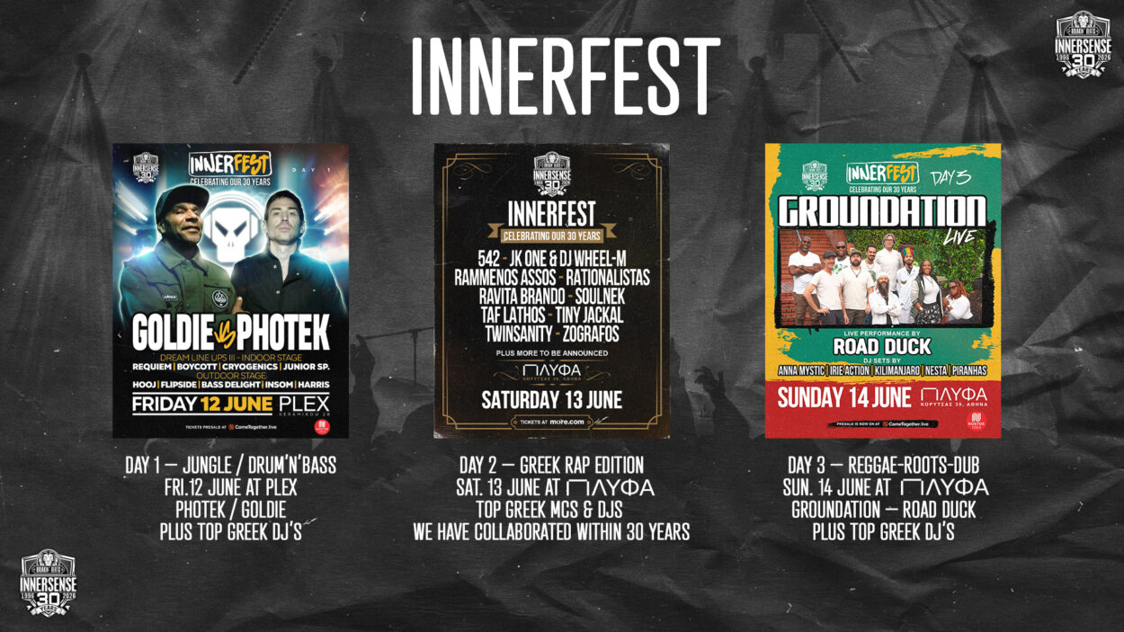 INNERFEST by Innersense Productions | 13 , 14 Ιουνίου 2026 | @ ΠΛΥΦΑ