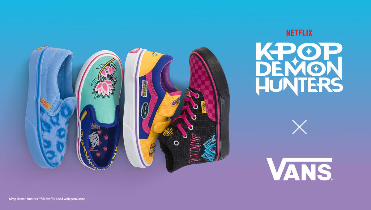 Η Vans και το Netflix παρουσιάζουν τη νέα συλλογή KPop Demon Hunters